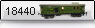Packwagen, Märklin-Nr.: 18440, 4-achsig, grün, große Schiebetüren
