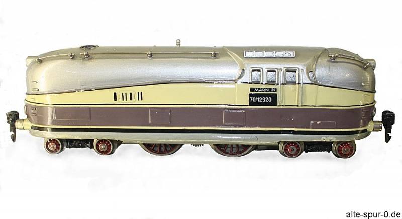 Märklin, HW 70 12920 "Henschel-Wegmann-Zug", 20 Volt, 6-achsig, alte Spur 0
