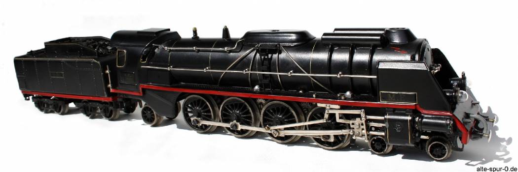 Märklin SpurO, ME70 12920, Dampflokomotive 20 Volt, 2'D1', schwarz, mit 4-achsigem Tender