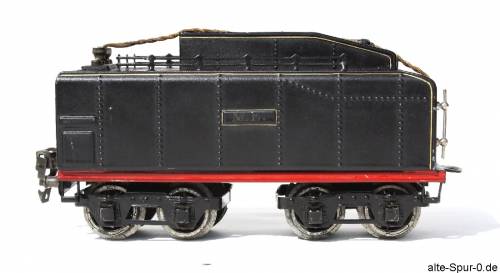 Märklin SpurO, ME70 12920, Dampflokomotive 20 Volt, 2'D1', schwarz, mit 4-achsigem Tender