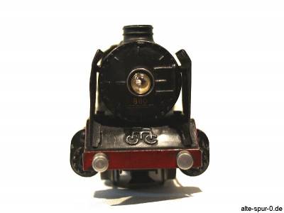 Märklin R 12880, Dampflokomotive 20 Volt, 2-achsig, schwarz, mit 2-achsigem, schwarzer Tender