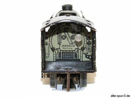 Märklin R 12890, Dampflokomotive 20 Volt, 2-achsig, mit 2-achsigem, grünem Tender