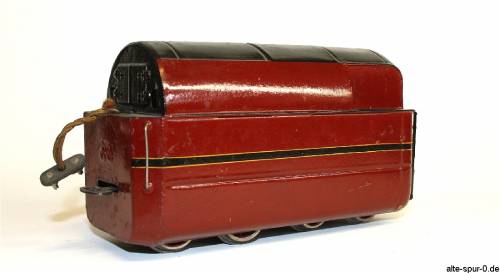 Märklin Spur 0, SLH70 12920, Dampflokomotive 20 Volt, 2'C1', rot, mit 3-achsigem Tender