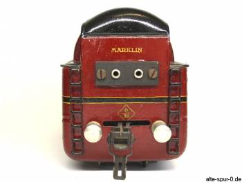 Märklin Spur 0, SLH70 12920, Dampflokomotive 20 Volt, 2'C1', rot, mit 3-achsigem Tender