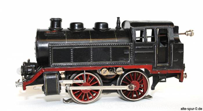 Märklin SpurO, T66 12910, Dampflokomotive 20 Volt, B, schwarz