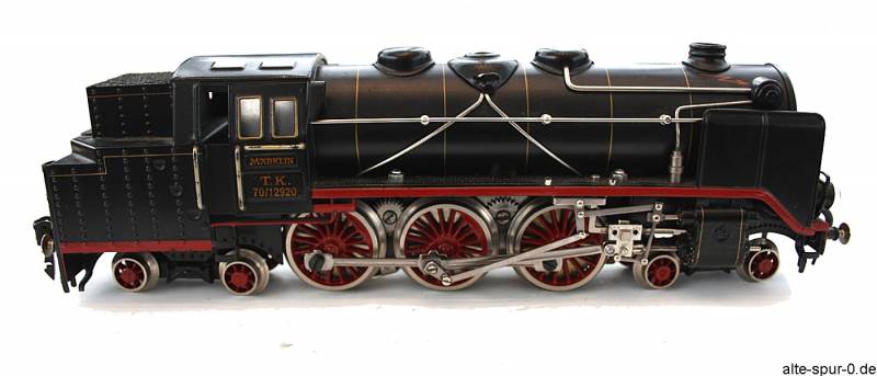 Märklin SpurO, TK70 12920, Dampflokomotive 20 Volt, 2'C2', schwarz