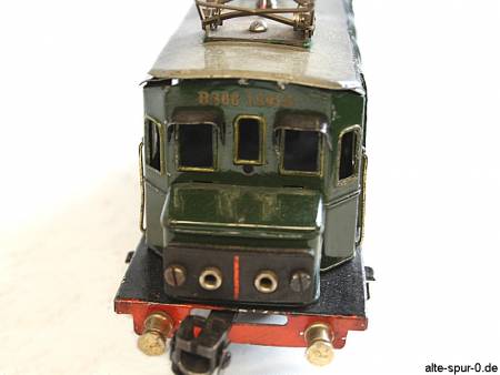 Märklin RS66 12910, Elektrolok, 20 Volt, Rückseite, elektrische Spur 0 Eisenbahn