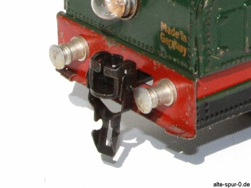 RV 12890, Märklin E-lok, Spur 0, starre Puffer, geschraubt