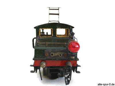 Märklin, V 13020, Elektrolok, Starkstrom, 2-achsig, grün, mit starrem Stromabnehmer/Pantographen