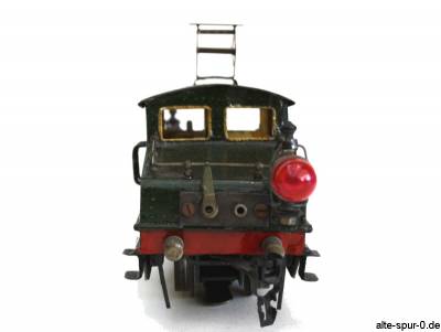 Märklin, V 13020, Elektrolok, Starkstrom, 2-achsig, grün, mit starrem Stromabnehmer/Pantographen