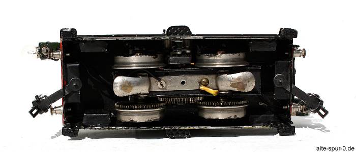 Märklin, V 13020, Elektrolok, Starkstrom, 2-achsig, grün, mit starrem Stromabnehmer/Pantographen