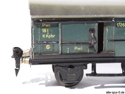 17260, Märklin, Packwagen, blaugrün