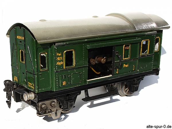 Märklin Gepäckwagen, 2-achsig, grün