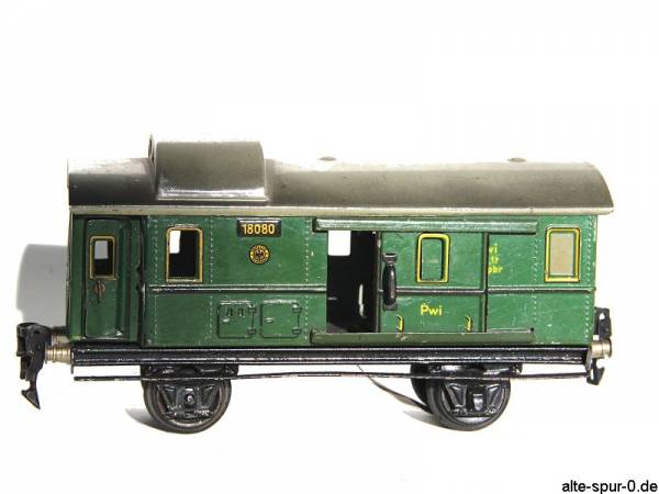 Märklin Gepäckwagen 18080, 2-achsig, grün