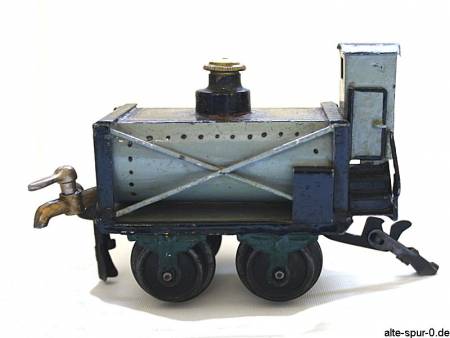 18260 Märklin Güterwagen, 2-achsig, offen, hellblau, hochgestellltes Bremserhaus
