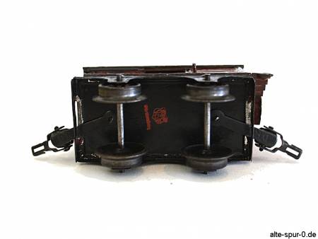 Märklin, 18040, Güterwagen, 2-achsig, braun, hochstehendes Bremserhaus
