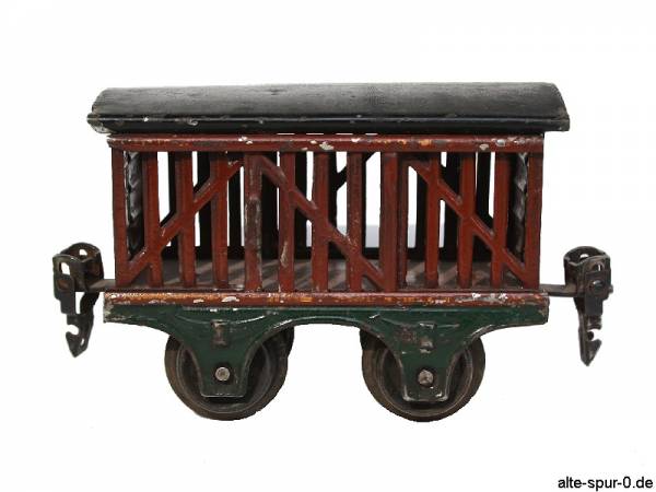 18090 Märklin Früchtewagen, 2-achsig, offen, dunkelgrün, kein Bremserhaus