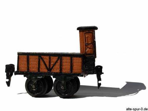 18170 Märklin Güterwagen, 2-achsig, offen, braun, hochgestellltes Bremserhaus