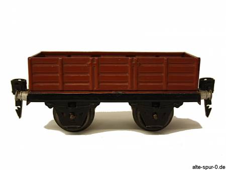 19160 Märklin Güterwagen, 2-achsig, offen, rotbraun