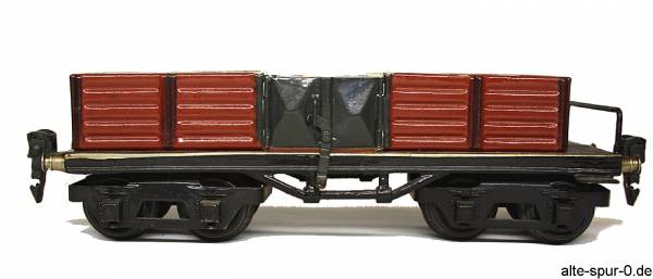 Märklin 19510, Hochbordwagen, 4-achsig, offen, rotbraun, ohne Ladung