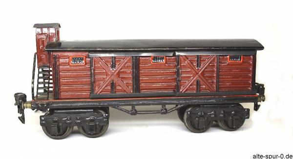 Märklin 19560, Güterwagen, 4-achsig, rotbraun