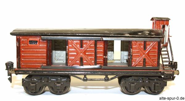 Märklin 19560, Güterwagen, 4-achsig, rotbraun