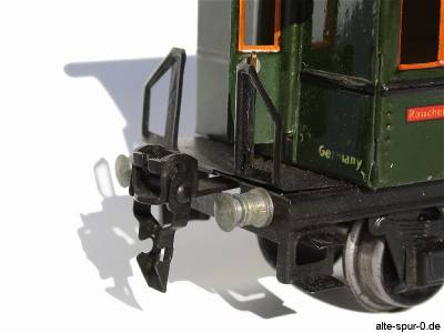 Märklin Personenwagen, 2-achsig, grün