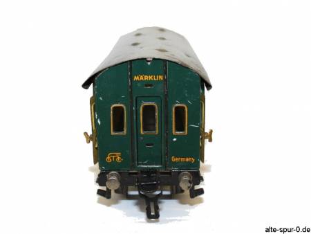 Märklin Personenwagen, 2-achsig, grün