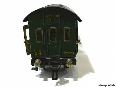 Märklin Personenwagen, 2-achsig, grün