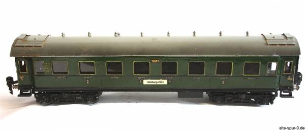 Märklin Personenwagen, 4-achsig, grün