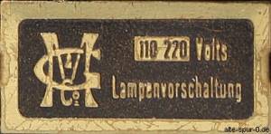 Lampenvorschaltung 110 - 220 Volt