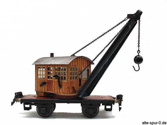 17680 Märklin Kranwagen, 2-achsig, hellbraun