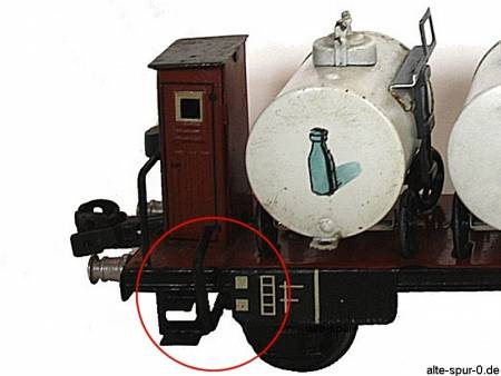 17770, Märklin, Milchtransportwagen, 2-achsig, weiß