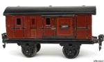 Packwagen, Märklin-Nr.: 18750, 2-achsig, rot Packwagen, Märklin-Nr.: 18750, 2-achsig, rot