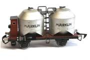 17750 Märklin Kohlestaubwagen, 2-achsig, grauweiss 17750 Märklin Kohlestaubwagen, 2-achsig, grauweiss
