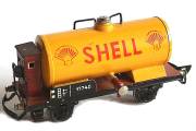 17740 Märklin Tankwagen, 2-achsig, gelb, SHELL 17740 Märklin Tankwagen, 2-achsig, gelb, SHELL