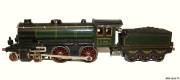E 1050 Märklin Dampflokomotive, dunkelgrün, 2B, Uhrwerk E 1050 Märklin Dampflokomotive, dunkelgrün, 2B, Uhrwerk