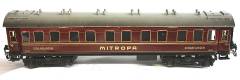 19430 Märklin Schlafwagen, rot, 4-achsig, MÄRKLIN-Schriftzug mittig 19430 Märklin Schlafwagen, rot, 4-achsig, MÄRKLIN-Schriftzug mittig