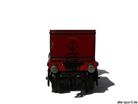 Märklin R 969, rot, 2-achsiger, roter Tender Märklin R 969, rot, 2-achsiger, roter Tender
